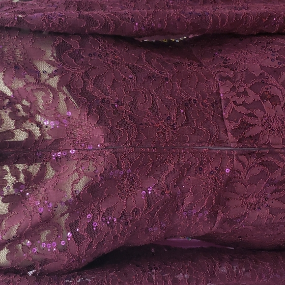 Cindy Collection 2X purple Formal Dress - Picture 6 of 8